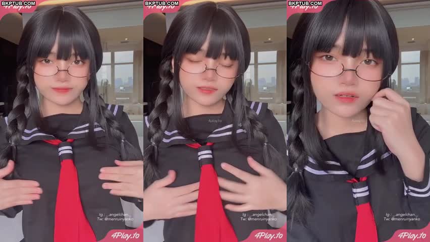 Bokep Angel Chan Cosplay Siswa Jepang 1