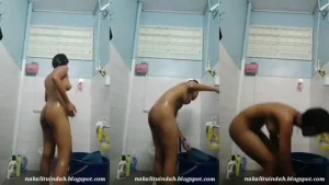Icha Andini Mandi Bugil Mulus Part 2