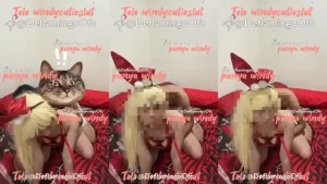 Windy Lingerie Merah Di Ewe Ayang