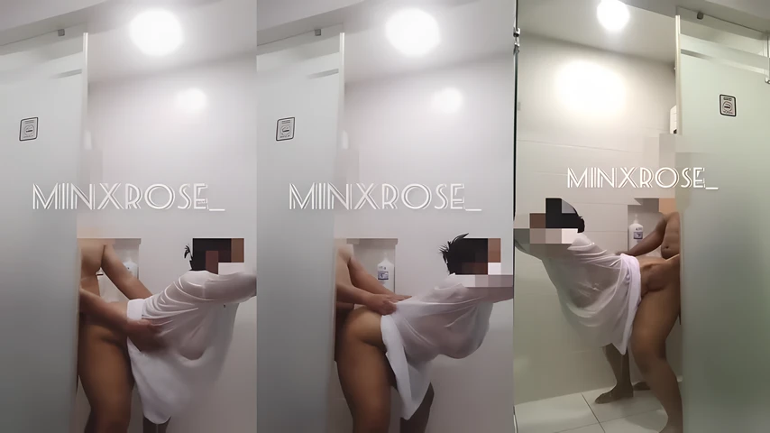 Hijab Bbw Minxrose Mandi Bareng Ngentot